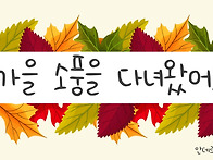 &#127809;가을소풍 - 