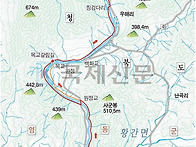 월류봉 산행(충북 영동)