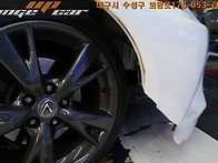 렉석스is250 휠 기스 복원..