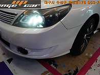 sm5 헤드라이트 운전석 광..