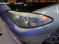 bmw 520d 라이트습기 제거..