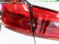 bmw 520d 테일램프 파손 ..