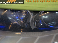 아우디a6 헤드라이트 운전..