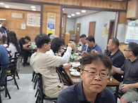 단양 물소리길 산행후 하산..