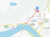 충주시 남한강 동량역 인접..
