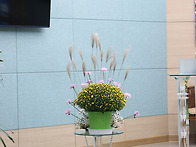 10월26일 성전꽃꽂이:교회..