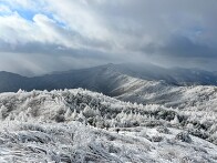 미답의 러셀산행 지리산 ..