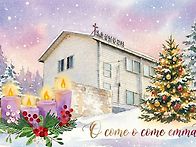 성탄 카드. 대림 3주일