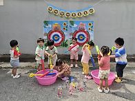 물총놀이했어요&#