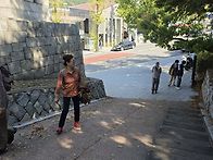 서울성과 가을 눈..