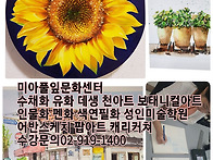 드로잉 수채화 유화 민화 배우기[미아풀잎문..