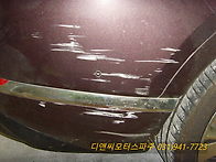 파주GV80뒷범퍼긁힘,흠집복..