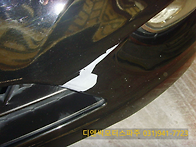 그랜저 앞범퍼도장벗겨짐복..