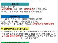 주유소보험 혼유보험 세차..