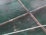 주차장 진입램프 렉산 청소