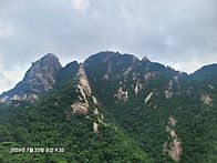 RE:0725 밤골~숨은벽~산성..