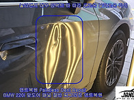 BMW 220i 앞도어 전봇대 ..