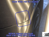 테슬라 모델Y 뒤펜더 뒤도..