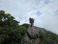 와불산 군계능선 ..