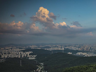 수원 광교산 형제봉에서 ..