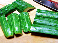 손님 초대 요리 양장피 잡..