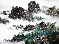 산정장윤진 작품 청산에 ..