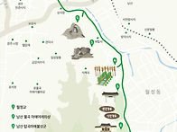 경주남산지도