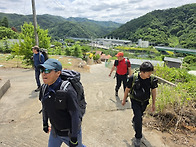 6월 21일 검봉산 산행