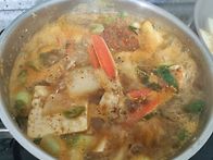 게된장 찌개로 언몸 녹여요