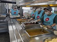 장애인복지관 배식봉사 1..