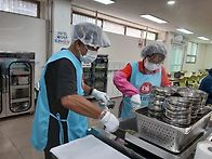 춘궁동 노인복지관배식봉사..