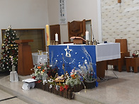 성탄미사와 4천사 세례