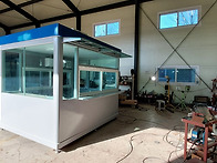 전국에 납품설치할 경비실..