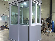 주차부스전용 이동식초소제..