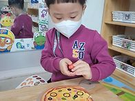 피자를 만들어요~..