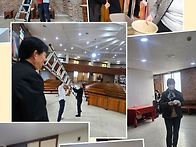 부활맞이 성전정화 대청소..