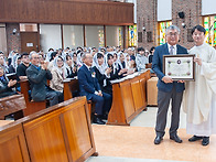 성경필사 축복장 전달, 빈..