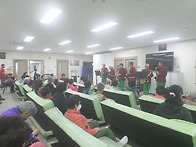 노인주간 보호센터 봉사