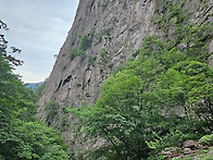여름 설악산과 동해바다 ..