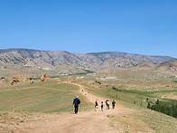 몽골 옐트산 트레..