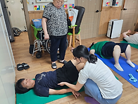 스트레칭 밴드를 이용한 ..