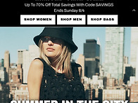 DKNY up to 70%