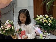 세례시꽃다발꽃꽂이