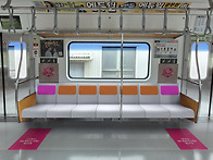 지하철 낡은 의자 교체 그..