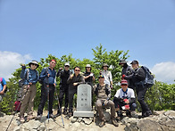 정기산행 구병산
