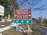 백두대간 4회차 9구간 닭..