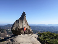 황매산기적길.....