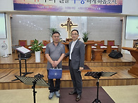 새로 오신 윤석용권사님을..