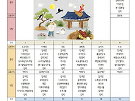 식단표 - 2025년..