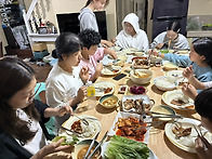 저녁식사 시간이예요!